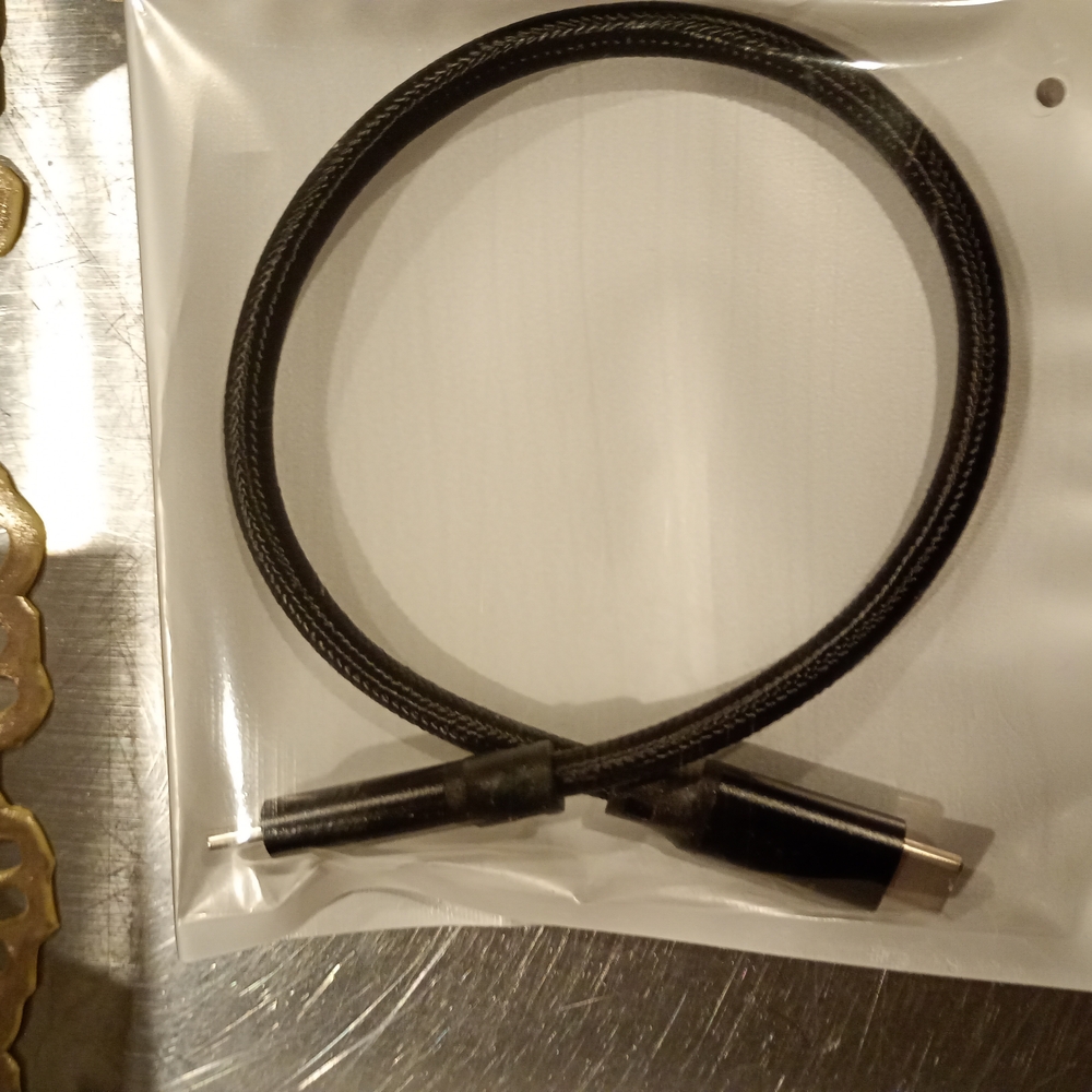 Black USB-C Charging Cable